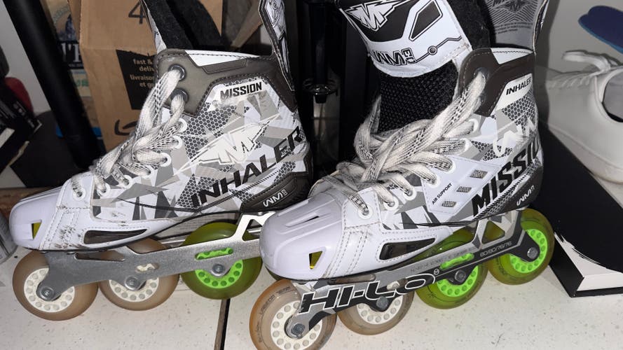 Mission Inhaler WM03 Inline Skates Wide Width Size 6.5 (Used)