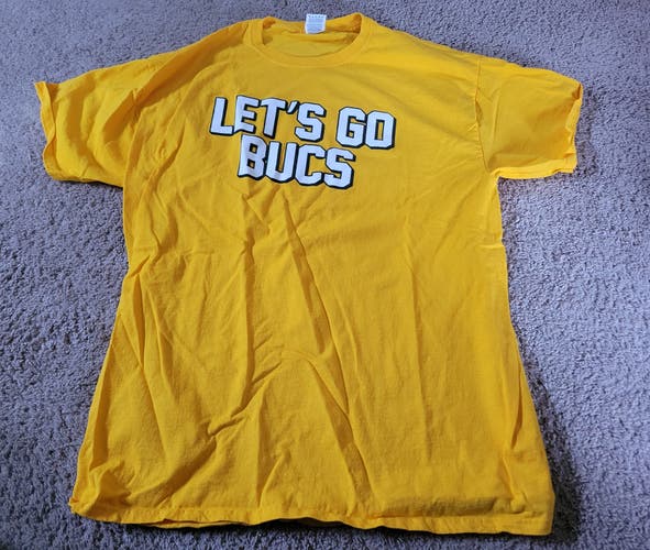 Pittsburgh Pirates MLB Let's Go Bucs Short Sleeve Shirt SGA, Tag Size XL