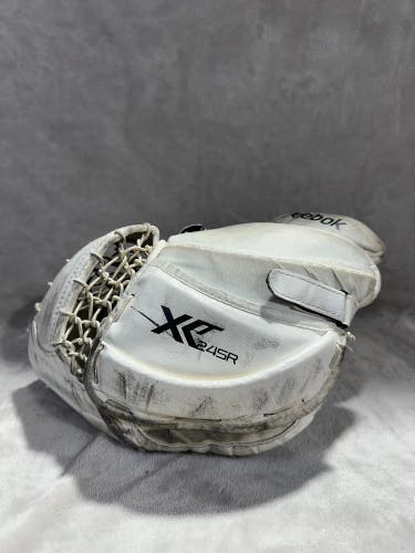 White Senior Reebok Premier X24 Goalie Gloves & Blockers Regular (Used)