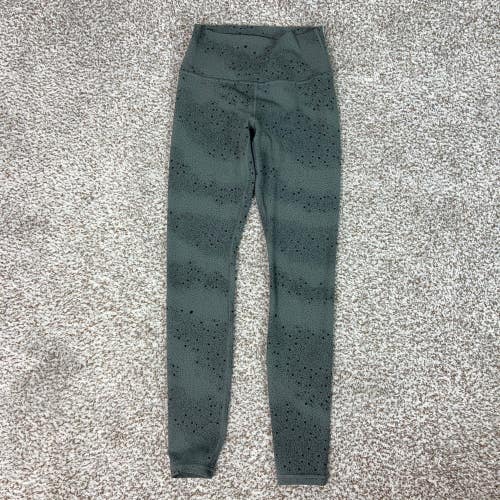 Athleta Leggings Women Small Tall Gray Yoga Transcend High Rise Pants Yoga Gym