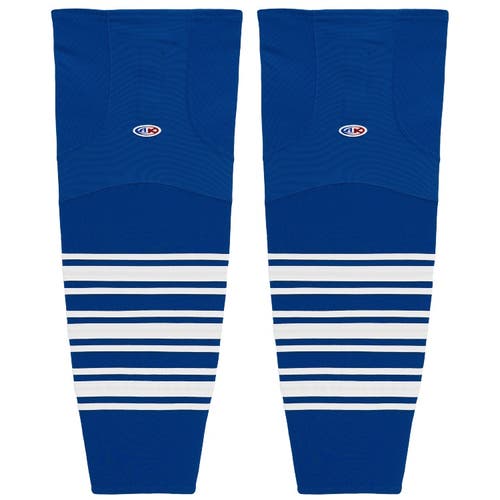 Athletic Knit HS2100-504 New Toronto Royal Cut&Sew Mesh Ice Hockey Socks - Youth 21"