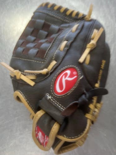 Used Rawlings HIGHLIGHT BB/SB Glove RH Throw Brown 11" 11497-S000162194