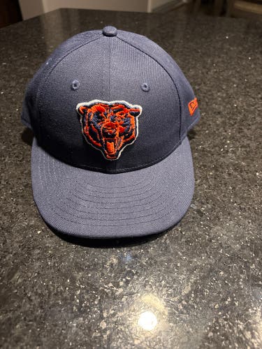 Chicago Bears Men's 7 3/8 New Era Hat (Used) low profile