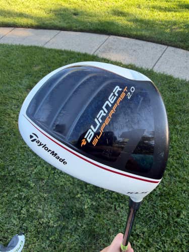 TaylorMade Burner Superfast 2.0 Driver 10.5 Reax Senior Flex 46" +HC NICE