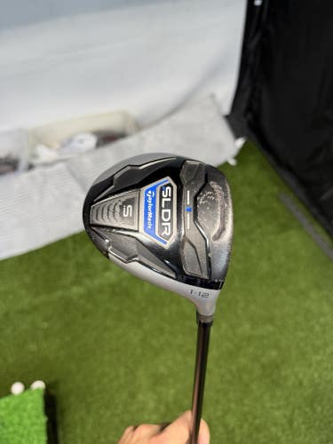 TaylorMade SLDR S Mini Driver 12* Speeder 57 Stiff Flex 57g Shaft RH W HC