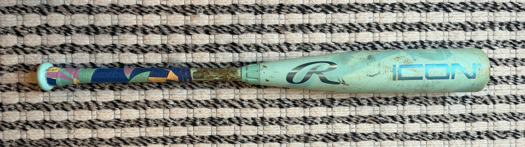 2026 Rawlings Icon Composite USSSA Certified Bat (-10) 17 oz 27" (Used)
