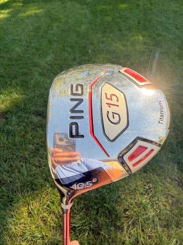 Ping G15 Driver 10.5 TFC 149D Regular Flex Lefty 45" READ