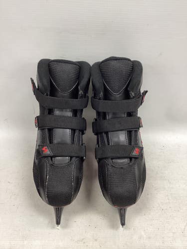 Used Jackson SOFTEC SKATES Boys Softboot Skate Black Junior 02 11851-S000053768