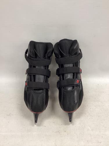 Used Jackson SOFTEC SKATES Boys Softboot Skate Black Junior 02 11851-S000053766