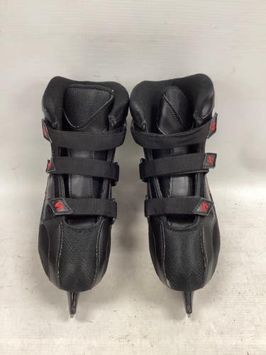 Used Jackson SOFTEC SKATES Boys Softboot Skate Black Junior 03 11851-S000053767