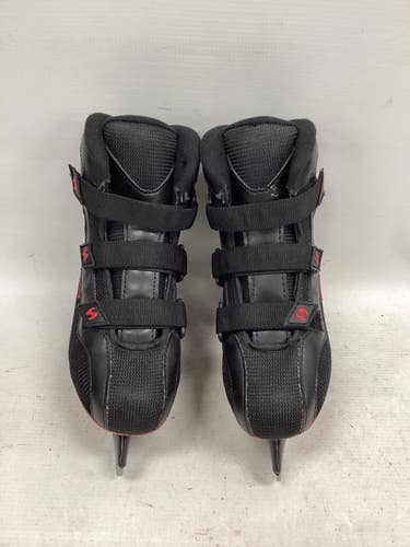Used Jackson SOFTEC SKATES Boys Softboot Skate Black Junior 01 11851-S000053765