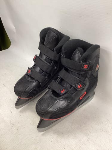 Used Jackson SOFTEC SKATES Boys Softboot Skate Black Youth 13.0 11851-S000053769