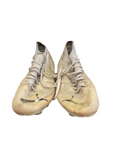 Used Puma Soccer Cleats White Senior 6 11859-S000034004