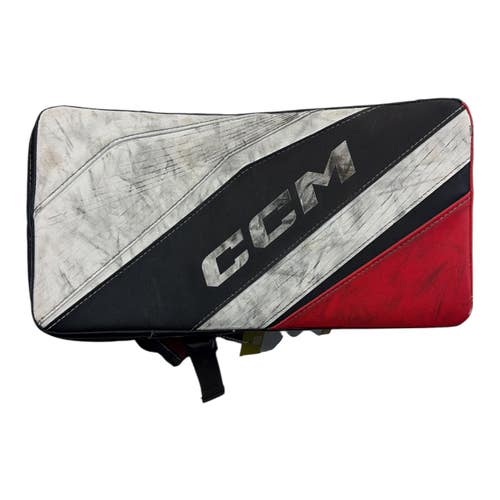 Used CCM E FLEX 6.5 Junior Goalie Blocker Black 11873-S000247916