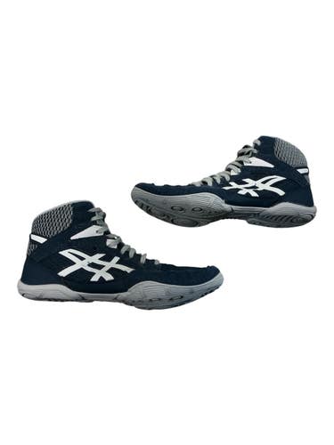 Used Asics Wrestling Shoes Navy Blue Junior 03 11873-S000248116
