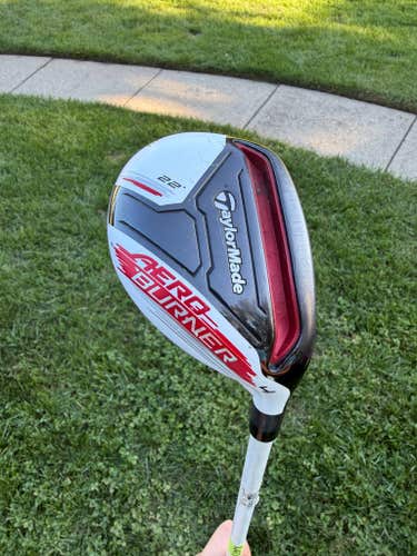 TaylorMade AeroBurner 4 Hybrid 22 Matrix Speed Rul-Z Senior Flex 40" +HC NICE