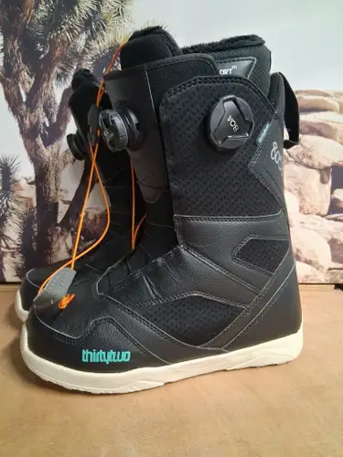 Thirty Two STW Double BOA WOMENS SZ 8.5 Snowboard Boots GREAT CONDITION!
