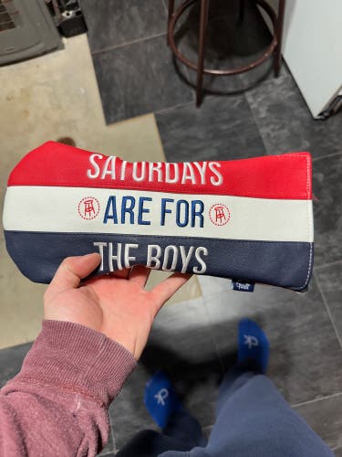 Saturdays are for the boys! Driver head cover