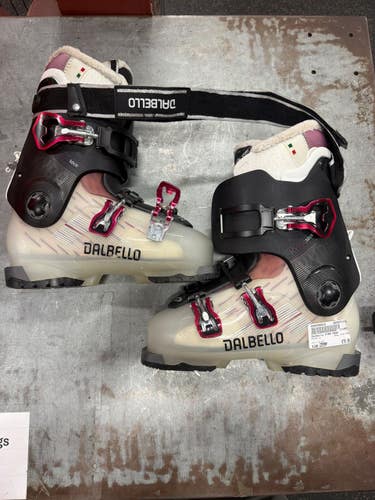 Used Dalbello KYRA MX80 Womens DH Ski Boot Black 255 MP - M07.5 - W08.5 11337-S000498616