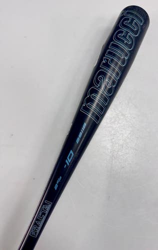 Used Marucci FRACTAL BB/SB USA 2 5/8 Bat 29" 11860-S000316936