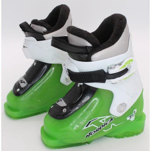 Nordica FireArrow Team1 Kids Ski Boots - Size 9 / Mondo 15 Used