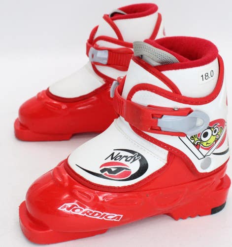Nordica Nordy Kids Ski Boots - Size 12 / Mondo 18 Used