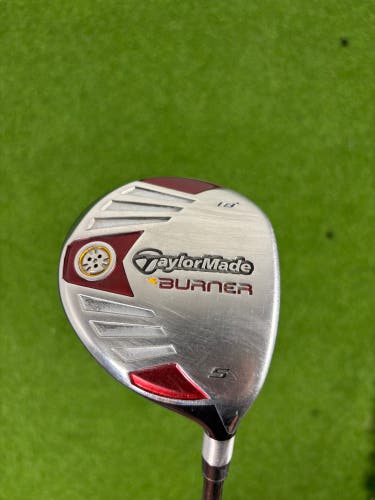 TaylorMade Burner 2007 5 Wood 18° RH REAX SuperFast 50g Regular Graphite