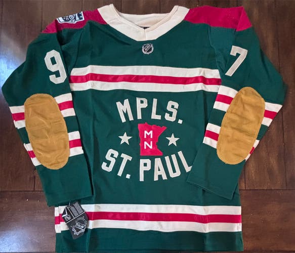 Minnesota Wild St. Paul Kirill Kaprizov Jersey Adult Medium (50) NWT