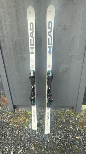Unisex HEAD 172 cm Racing WC Rebels i.GS Team Skis With Bindings Max Din 11 (Used)