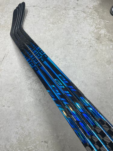 4 PACK 95 Flex P92 Senior Bauer Pulse Right Hand Hockey Stick (New) Pro Stock