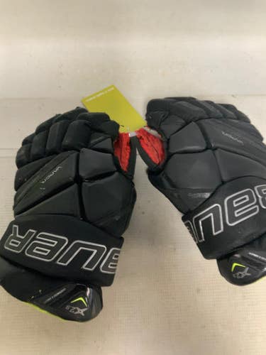 Used Bauer VAPOR X2.9 Junior Gloves Black 12" 11823-S000042337
