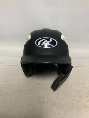 Used Rawlings R16J-R1 Batting Helmet No Mask Black S/M 11823-S000042316