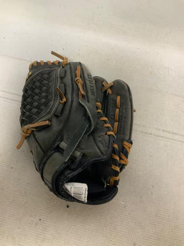 Used Mizuno GPL 1101 BB/SB Glove RH Throw Black 11 1/2" 11823-S000042309