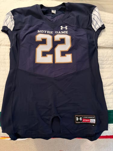 Notre Dame 2018 Shamrock Series  XXL Men's Jersey (Used)