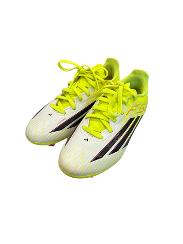 Used Adidas Soccer Cleats Yellow Junior 03 11682-S000140527
