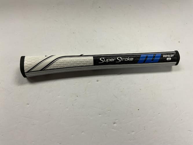 Used Super Stroke PISTOL GT 1.0 PUTTER GRIP Golf Accessory White/Black/Royal 11855-S000211314