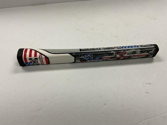 Used Super Stroke PISTOL GT 1.0 PUTTER GRIP Golf Accessory White/Red/Navy 11855-S000211315