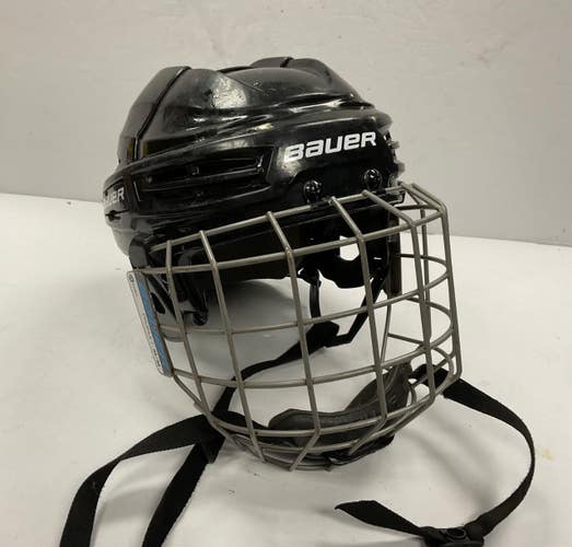 Used Bauer IMS 5.0 Helmet Cage Combo Black MD 11855-S000211298