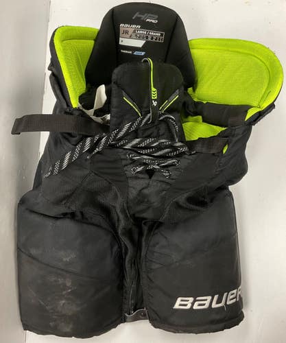 Used Bauer HP PRO Junior Pant Black And Neon Green LG 11855-S000211296