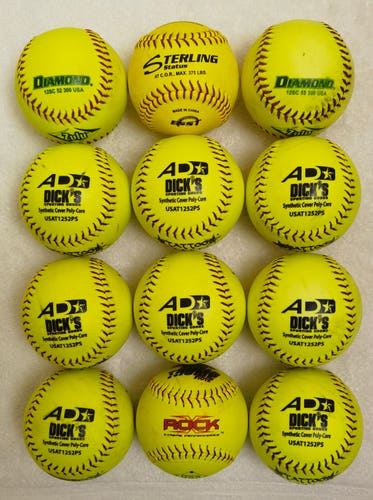 Softball 12 pack 12" (New)