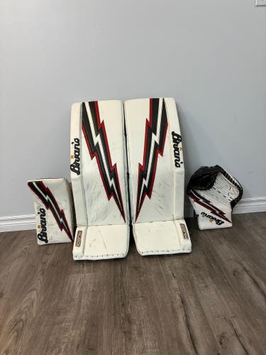 34" +1.5 2024 Brian's Iconik Regular Goalie Full Set (Used)