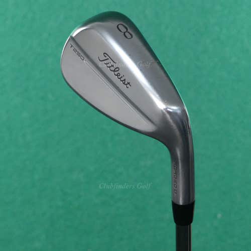 Titleist 2025 T250 Forged Single 8 Iron True Temper AMT Black G2 Steel Stiff