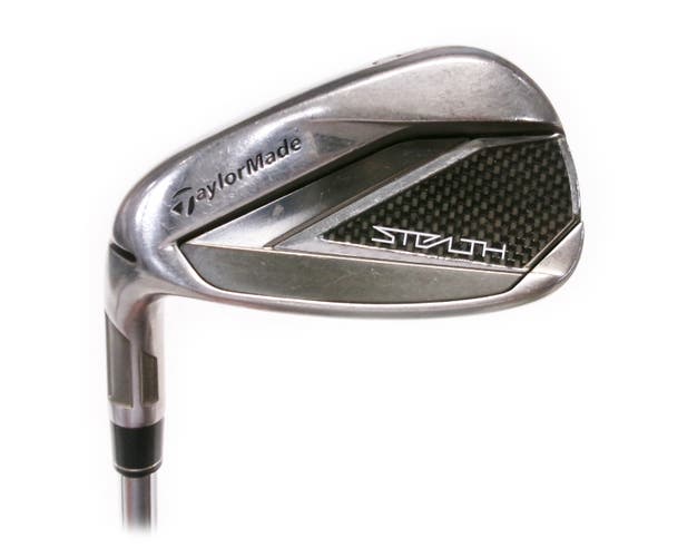 LH TaylorMade Stealth Single Pitching Wedge Steel KBS MAX MT 85 Regular Flex