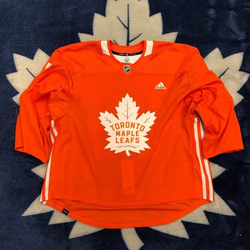 EVERY CHILD MATTERS pre game 2022 Toronto Maple Leafs NHL Hockey Jersey 58