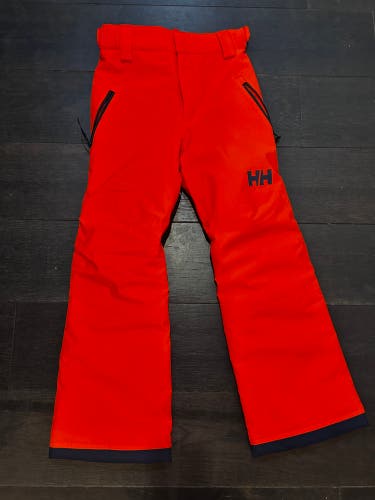 Orange Unisex Youth Size 10 Helly Hansen Ski Pants (New)
