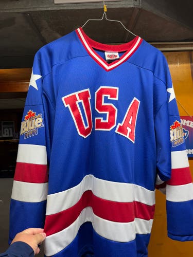 USA blue light miracle Jersey