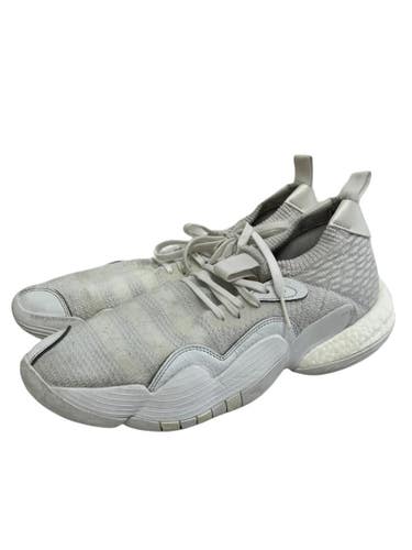 Used Adidas Trae Young Mens 13 Basketball Shoes White 11692-S000158377