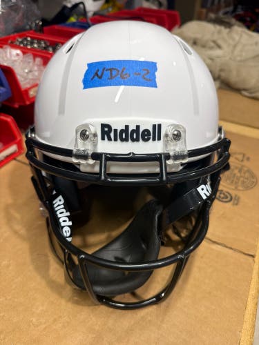 NEW RIDDELL JET ND6 YOUTH HELMET - XXS/XS - WHITE