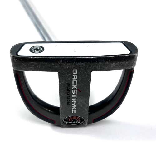 LEFTY Odyssey Backstryke Marxman Putter 33.5" Mens LH