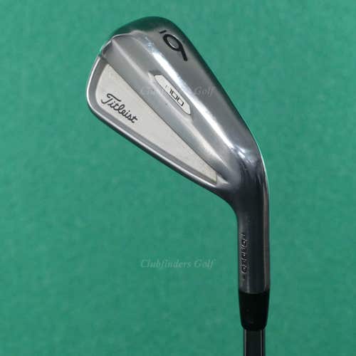 Titleist 2021 T100 Forged Single 6 Iron True Temper Dynamic Gold Steel Stiff